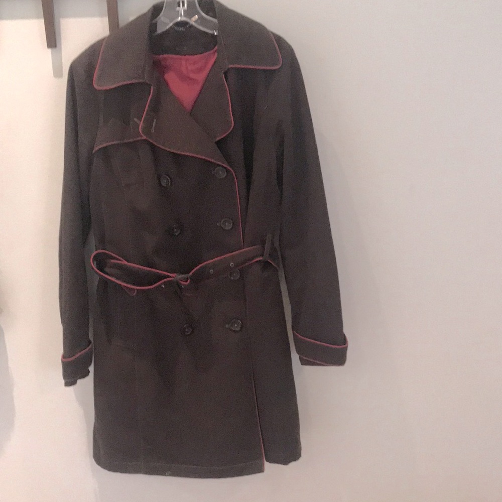 Boden short trench coat